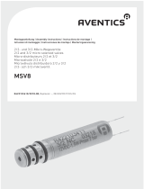 AVENTICS 2/2 and 3/2 micro solenoid valves, Series MSV8 Assembly Instructions