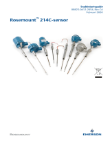 Rosemount 214C-sensor Användarguide