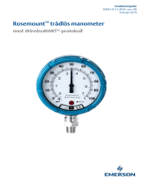 Rosemount trådlös manometer med WirelessHART®-protokoll Bruksanvisning