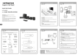 Hitachi HTD-K200E Snabbstartsguide