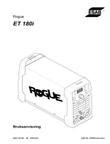 ESAB Rogue ET 180i Användarmanual