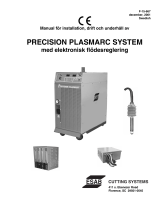 ESAB Precision Plasmarc System with Electronic Flow Control Installationsguide