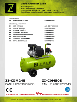 Zipper Mowers Kompressor ZI-COM50E Användarmanual