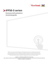 ViewSonic IFP5550-3 Användarguide
