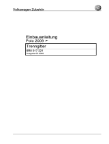 Volkswagen 6R0 017 221 Installation Instructions Manual