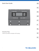 TC HELICON VOICELIVE PLAY Snabbstartsguide