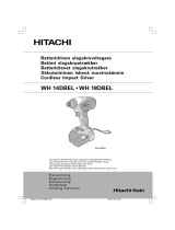 Hitachi WH18DBEL Användarmanual