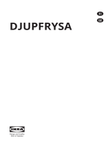 IKEA DJUPFRYSA Användarmanual