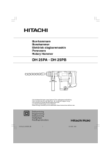Hitachi DH 25PA Användarmanual