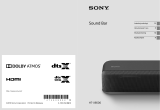 Sony HT-X8500 Bruksanvisning