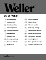 Weller WS 81 Användarmanual