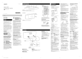 Sony CMT-V9 Bruksanvisning