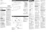 Sony CMT-V9 Bruksanvisning