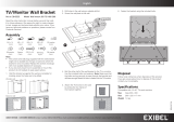 Exibel Wall mount 50 Användarmanual