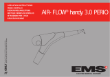 EMS AIR-FLOW handy 3.0 PERIO Operation Instructions Manual