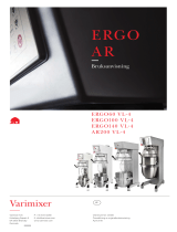 Varimixer ERGO60-100-140 - AR200 VL-4 Bruksanvisningar