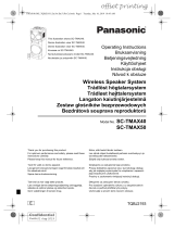 Panasonic SCTMAX50E Bruksanvisningar