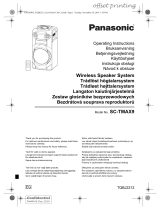Panasonic SCTMAX9EG Bruksanvisningar