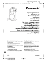 Panasonic SCTMAX10E Bruksanvisningar