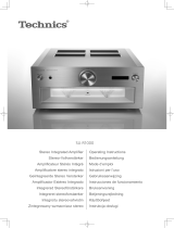Panasonic Stereo Integrated Amplifier SU-R1000 Bruksanvisningar