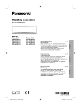 Panasonic CSNZ35VKE Bruksanvisningar