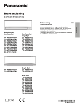 Panasonic CSTZ60WKEW Bruksanvisningar