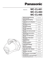 Panasonic MCCL483 Bruksanvisningar