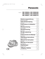 Panasonic MCE8021 Bruksanvisningar