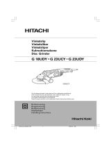 Hitachi G 23UC Användarmanual