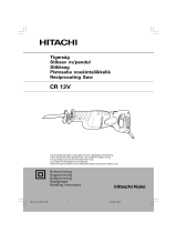 Hitachi CR 13V2 Användarmanual