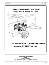 New Holland TX68 Assembly Instruction Manual