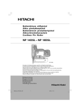Hitachi NP 14DSL Användarmanual
