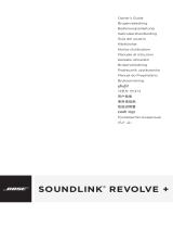 Bose SOUNDLINK REVOLVE + Användarmanual