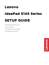Lenovo IdeaPad S145 Series Installationsguide