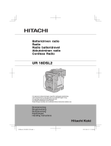 Hitachi UR18DSL2 Användarmanual
