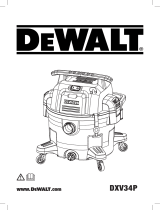 DeWalt DXV34P Användarmanual