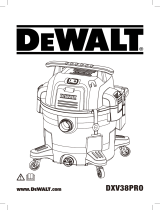 DeWalt DXV38PRO Användarmanual