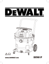 DeWalt DXV61PRO Användarmanual