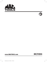MAC TOOLS MCF894 Användarmanual