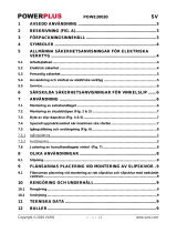 Powerplus POWE20030 Bruksanvisning