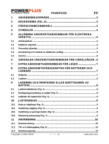 Powerplus POWDP2525 Bruksanvisning