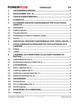 Powerplus POWEB2520 Bruksanvisning