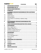 Powerplus POWX0550 Bruksanvisning