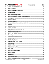 Powerplus POWE10090 Bruksanvisning