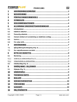 Powerplus POWX11861 Bruksanvisning