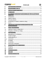 Powerplus POWX1189 Bruksanvisning