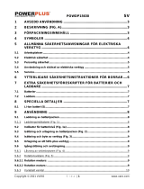 Powerplus POWDP15630 Bruksanvisning