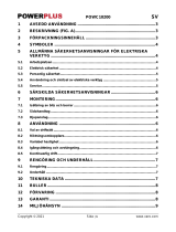 Powerplus POWC10200 Bruksanvisning