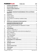 Powerplus POWC1071 Bruksanvisning