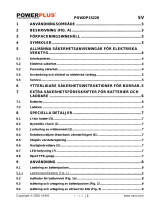 Powerplus POWDP15220 Bruksanvisning